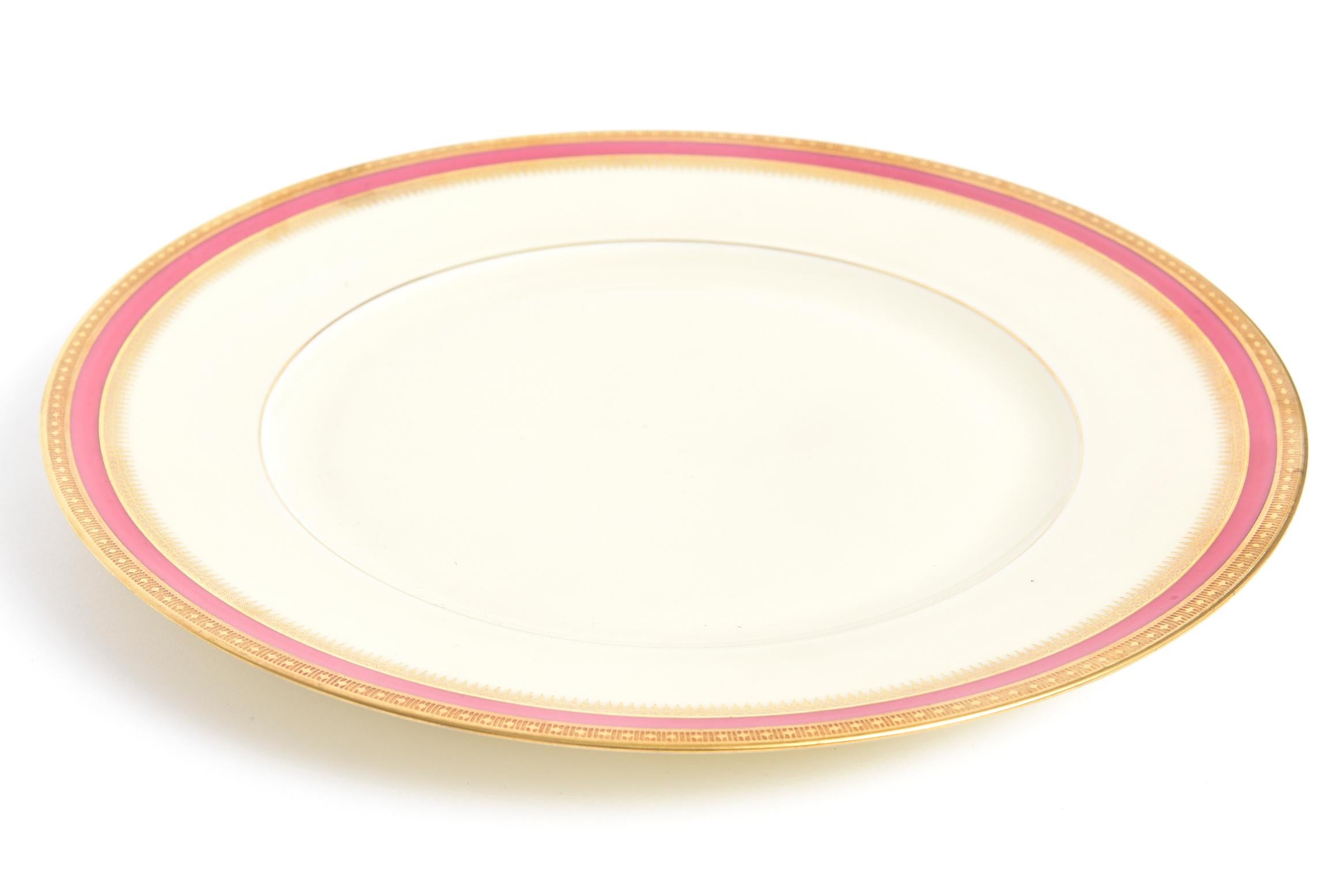 20th Century Black Knight Celeste Salad Plates Set of 8