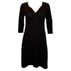 Black Knitted Dress by Eric Bergere
