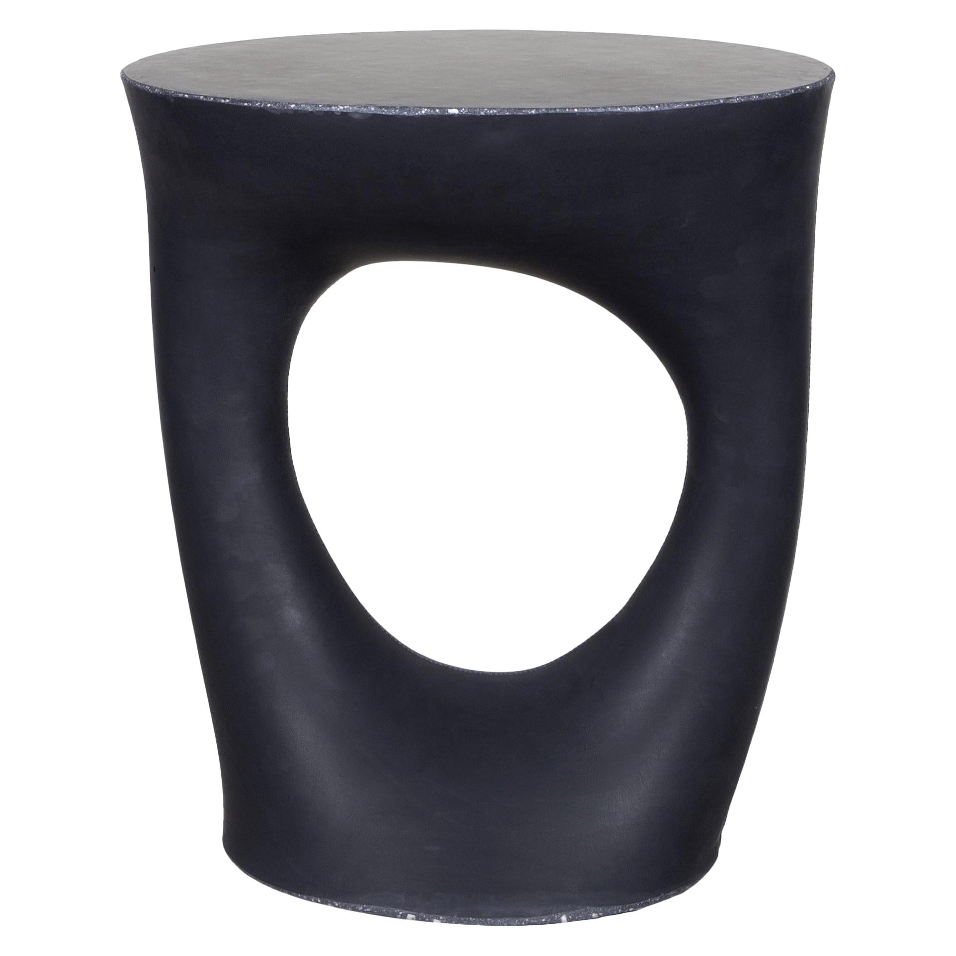 Mesa Auxiliar Kreten Negra, Mesa auxiliar, de Souda, Corta, En Stock en venta