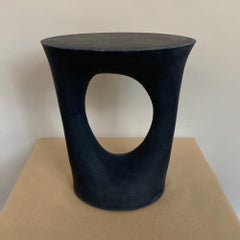 Black Kreten Side Table from Souda, Short, Factory 2nd