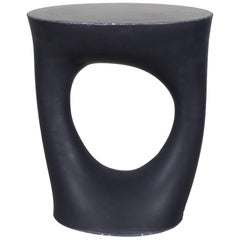 Black Kreten Side Table from Souda, Short, In Stock