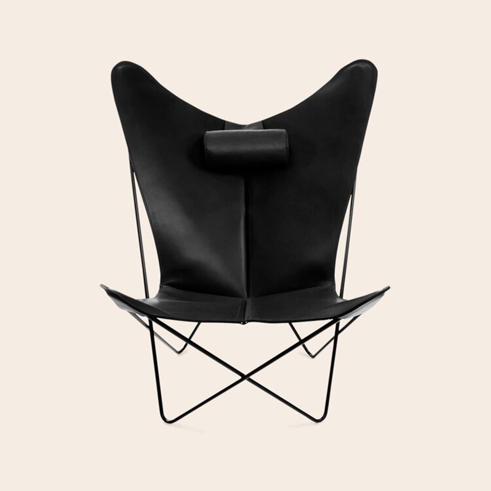 Black KS Chair by OxDenmarq
Dimensions: D 80 x W 98 x H 108 cm
Materials: Leather, Stainless Steel
Also Available: Different leather colors and other frame color available,

OX DENMARQ is a Danish design brand aspiring to make beautiful