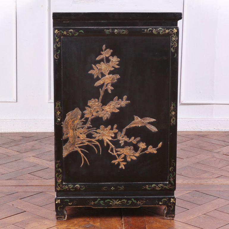 black lacquer sideboard
