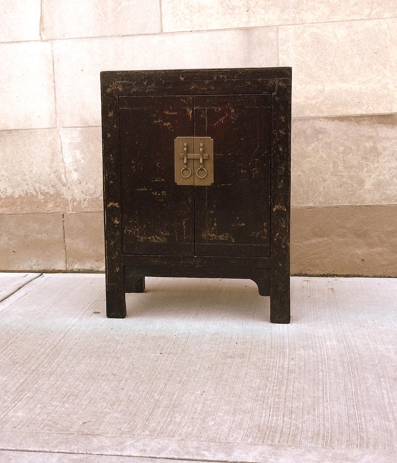 Chinoiserie Black Lacquer Chest