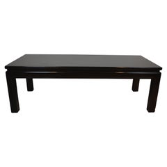 Black Lacquer Coffee Table