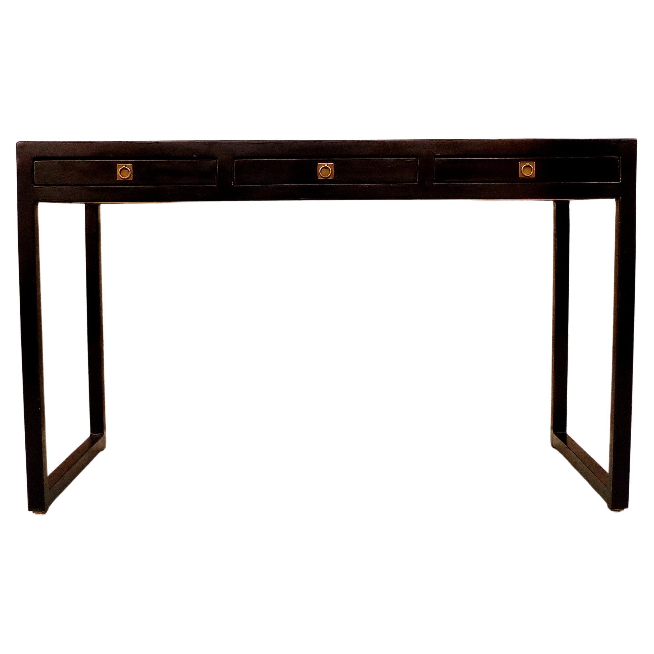 Black laquer desk deals