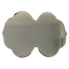 Black Lacquer Lotus Box with Peacock Feather Lining