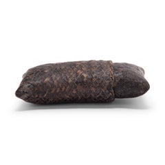 Black Lacquer Woven Glasses Case, c. 1900