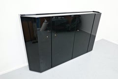 Black Lacquered Cabinet by Kazuhide Takahama for Cassina