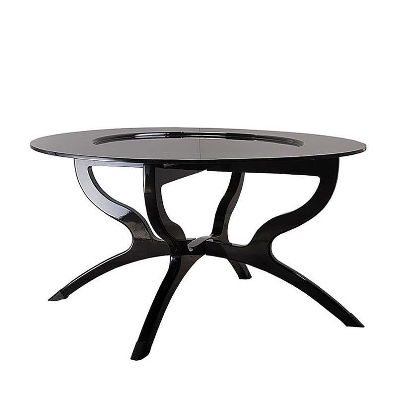 Black Lacquered Coffee Table