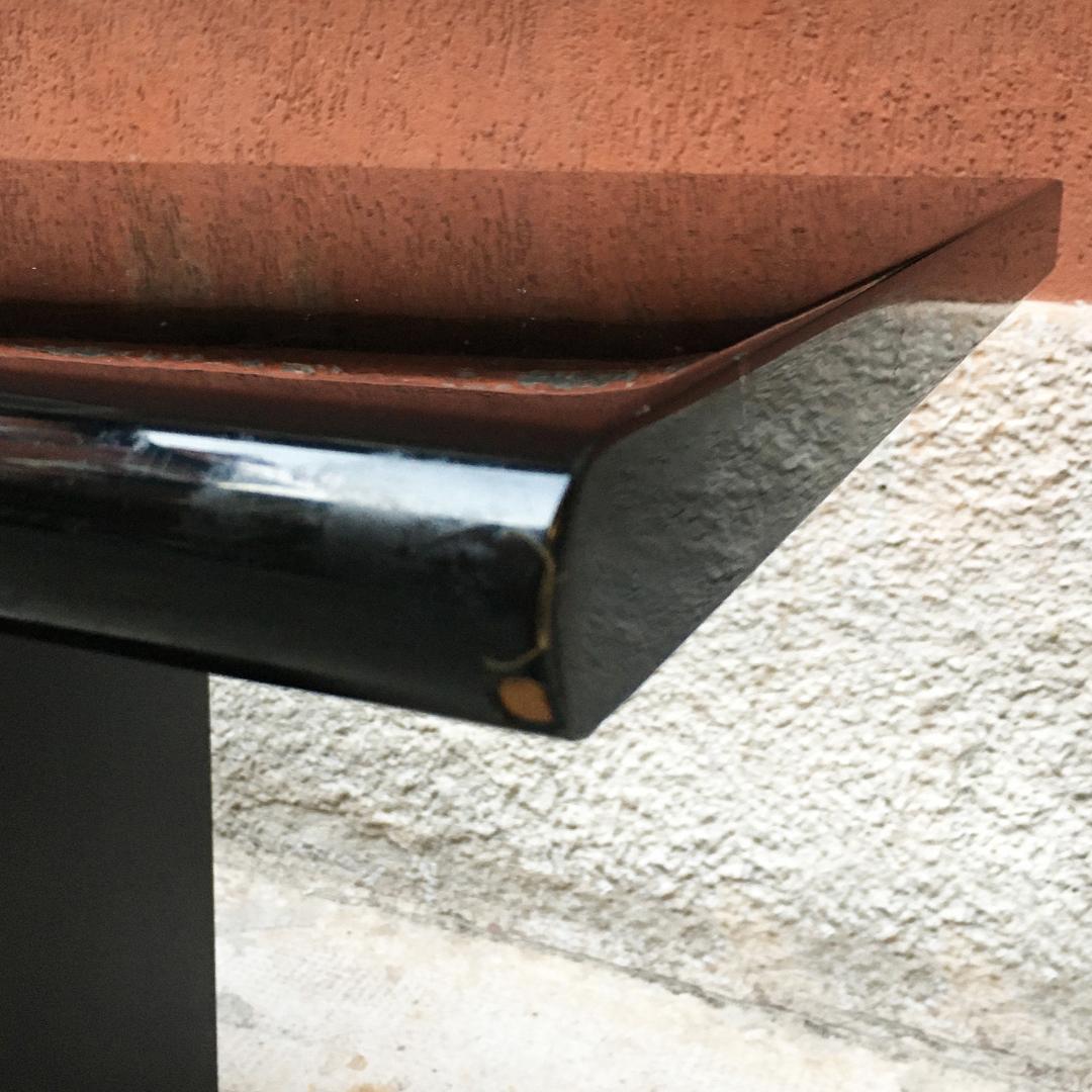 Black Lacquered Sheraton Sideboard by G.Stoppino and L.Acerbis by Acerbis, 1977 1