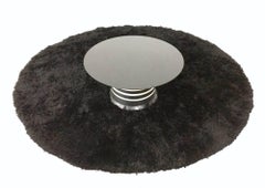 Black Lacquered Wood Coffee Table by Missoni, Italy, 1990s