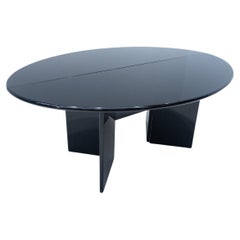 Black Lacquered Wood Takahama "Antella" Console for Gavina, 1980s