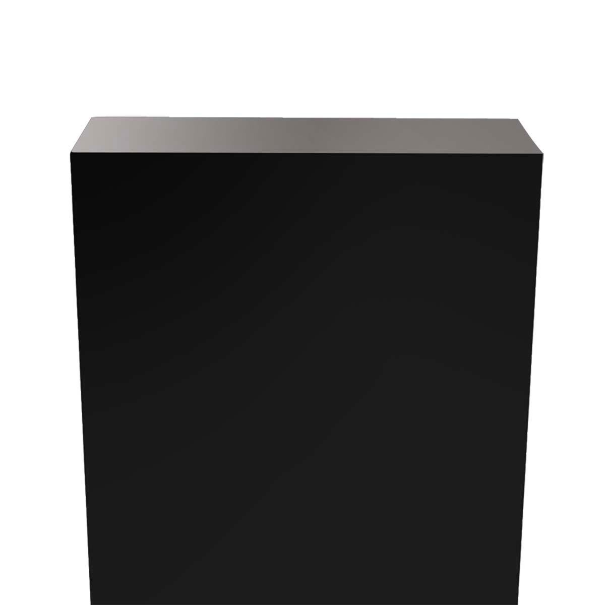 Lacquered Black Lak 1 Pedestal For Sale