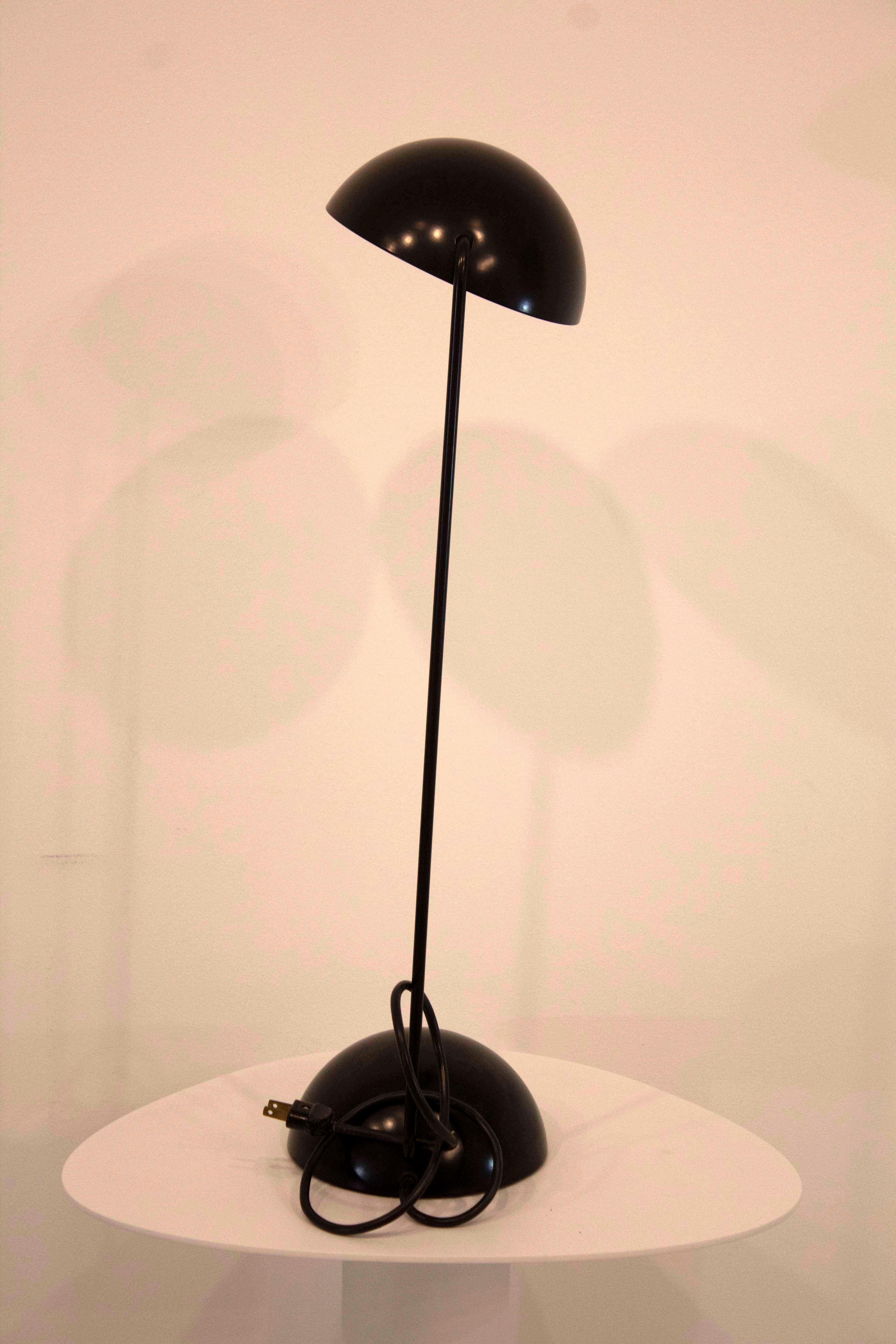 Late 20th Century Black Lamp Bikini by Barbierie Marianelli for Tronconi Milano Desk Lamp