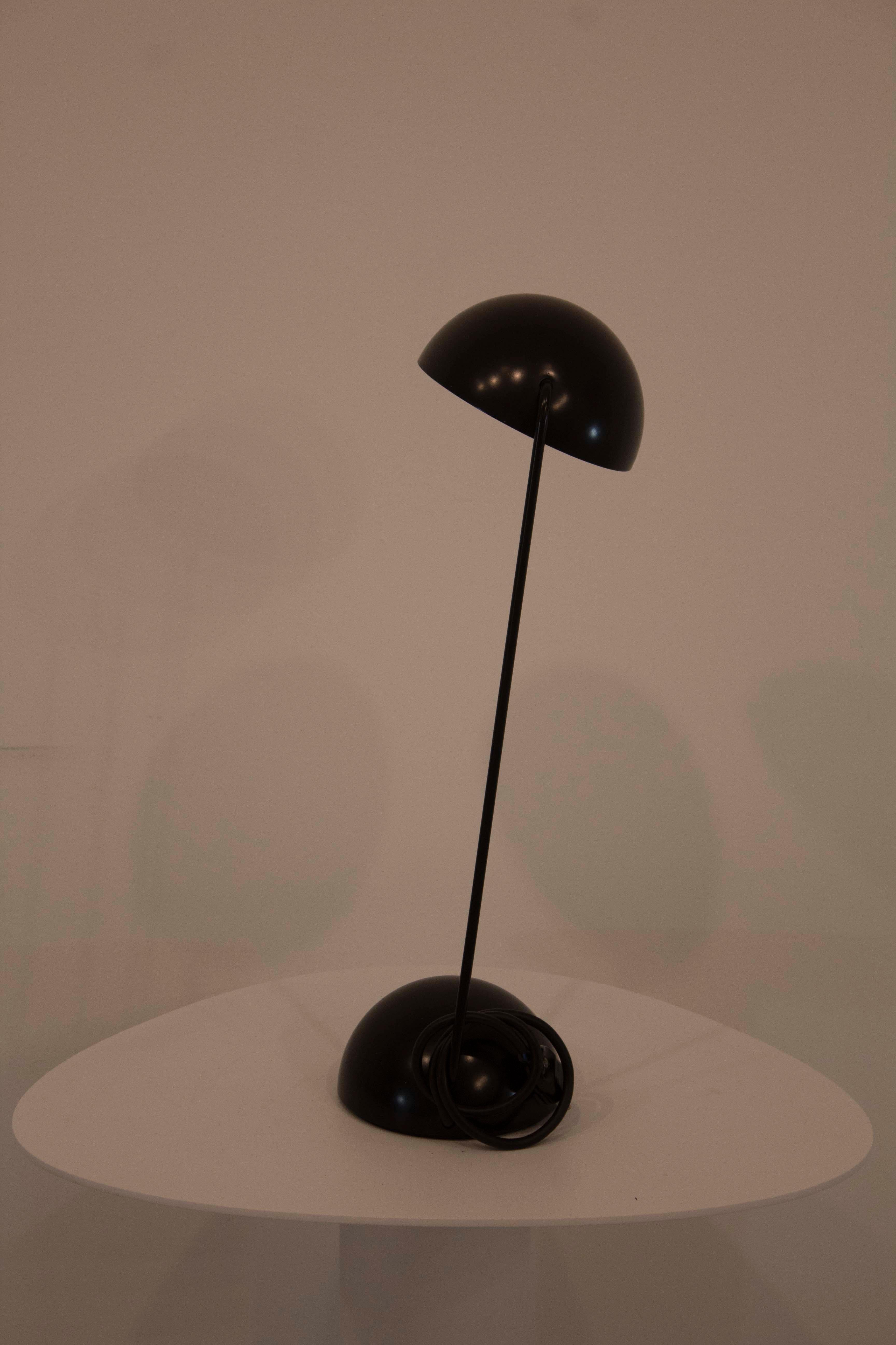 Late 20th Century Black Lamp Miniikini by Barbierie Marianelli for Tronconi Milano Desk Lamp