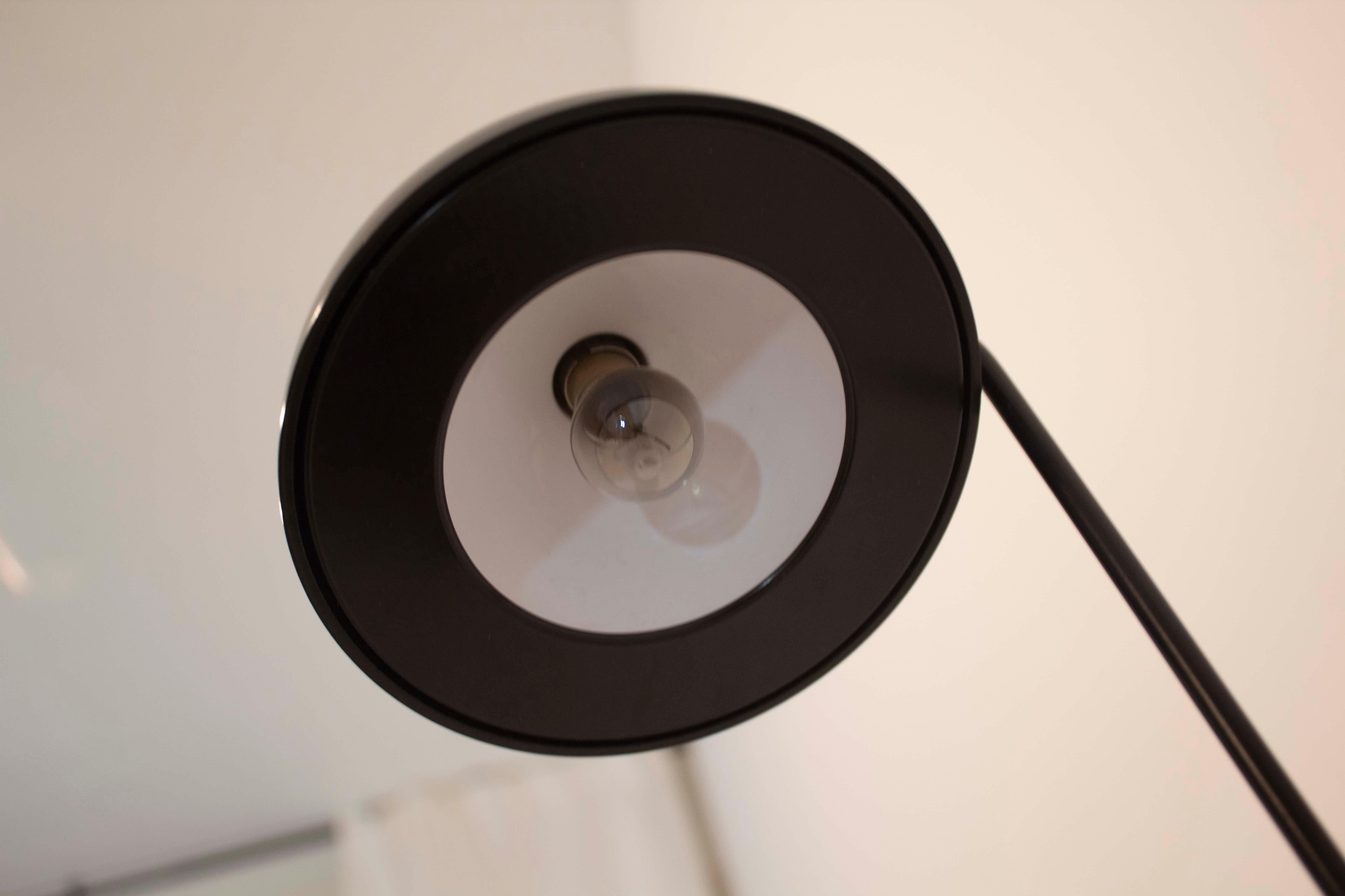 Black Lamp Miniikini by Barbierie Marianelli for Tronconi Milano Desk Lamp 1