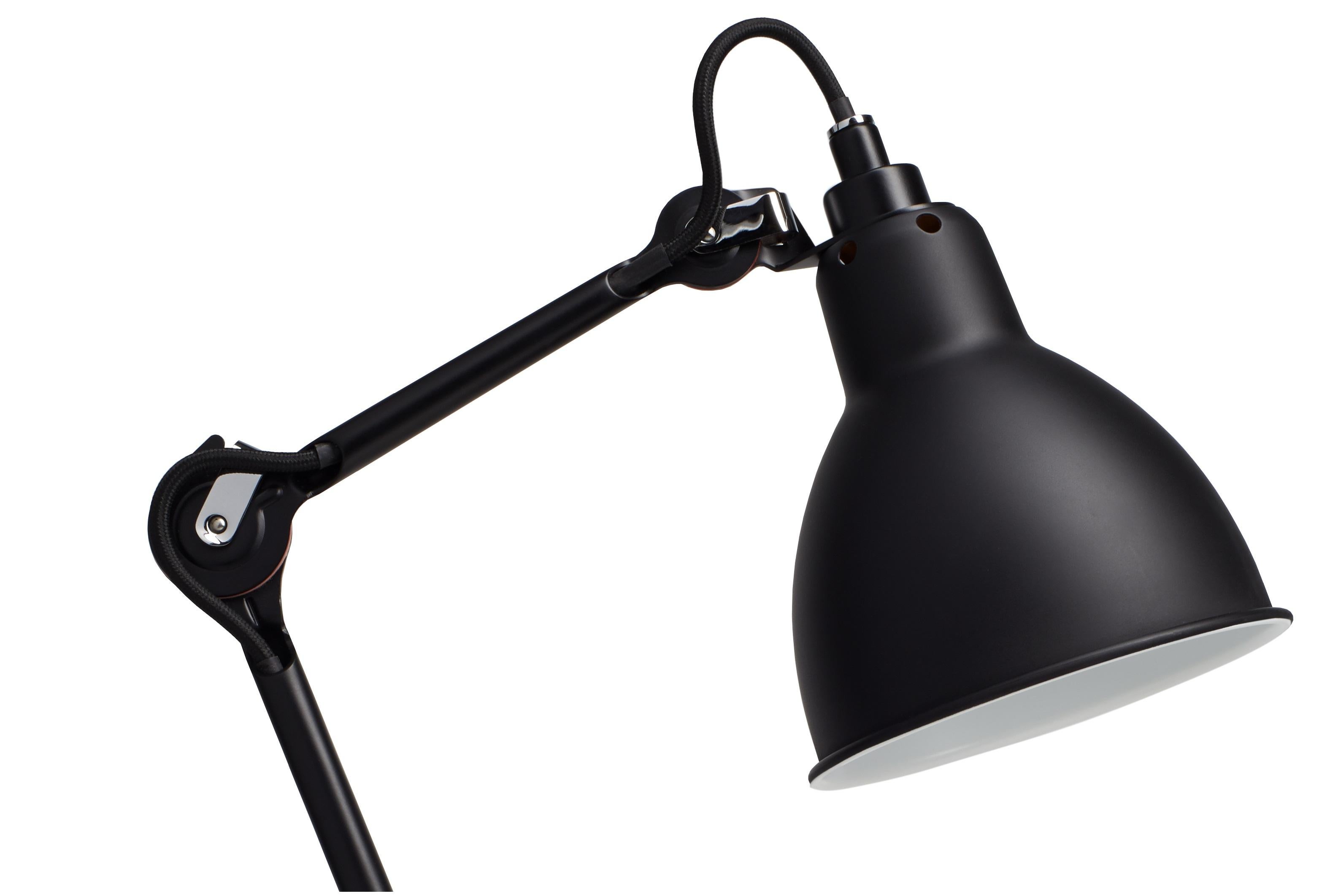 Black Lampe Gras N° 205 Table Lamp by Bernard-Albin Gras In New Condition For Sale In Geneve, CH