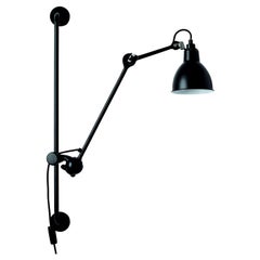 Lámpara de pared Lampe Gras N° 210 negra de Bernard-Albin Gras