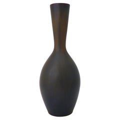 Black Large Ceramic Vase - Carl-Harry Stålhane - Rörstrand - Mid 20th Century