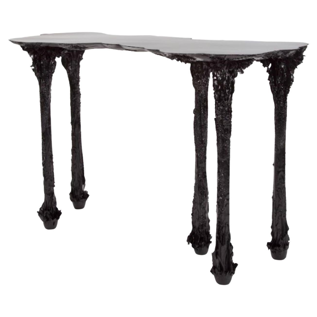 Artissimo Console de miroir murale style baroque - Blanc - Élégante