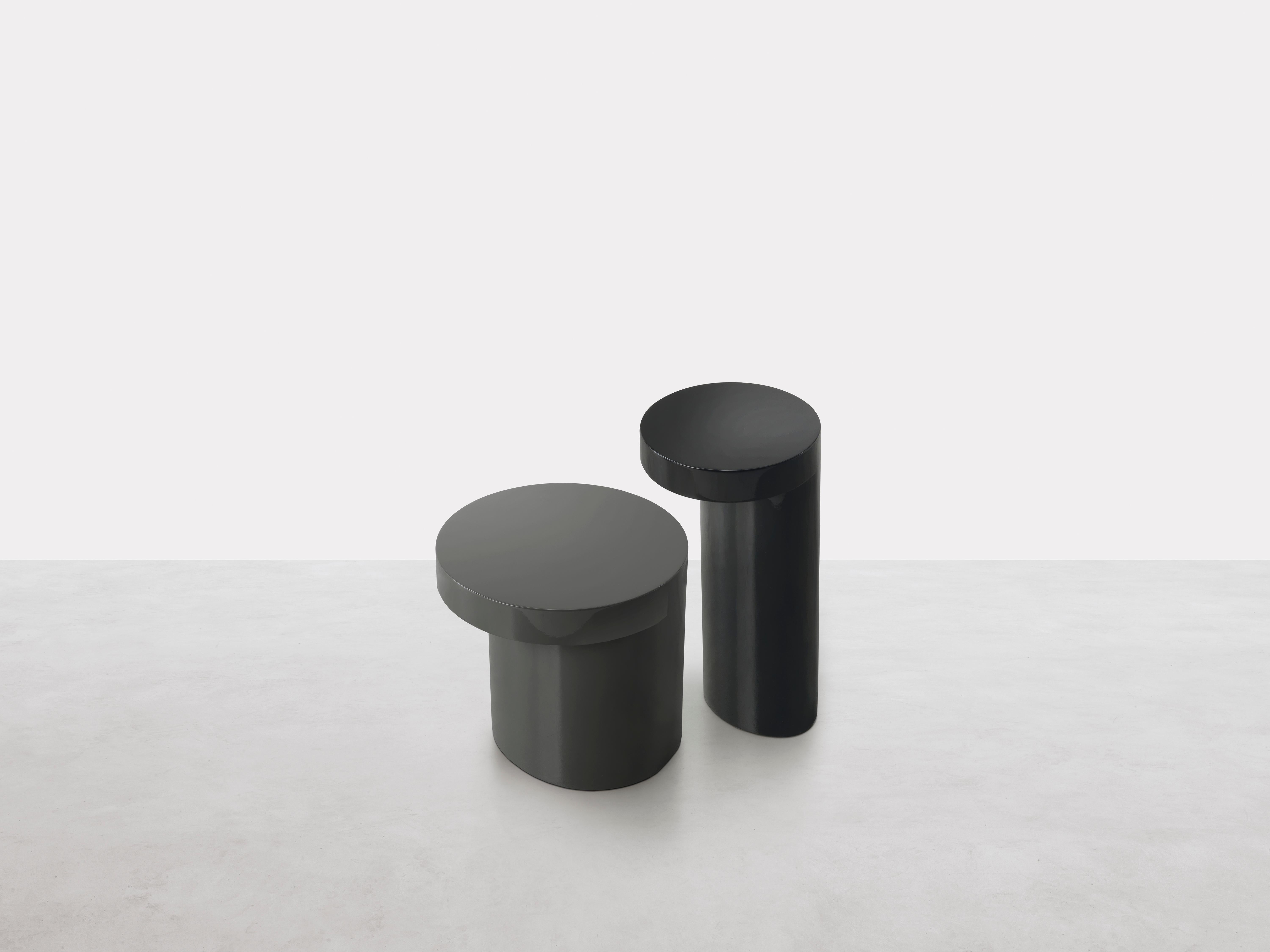 Post-Modern Black Lazy-O Occasional Table by Somaschini For Sale
