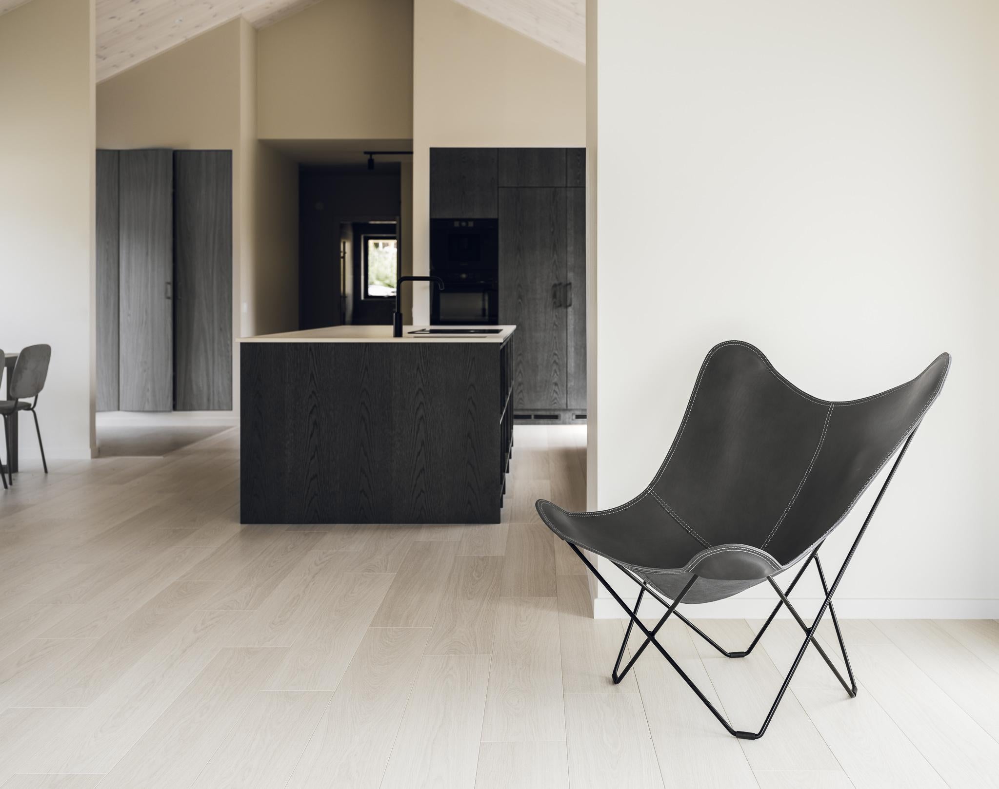 Swedish Pampa Mariposa Lounge Chair by Cuero Design For Sale