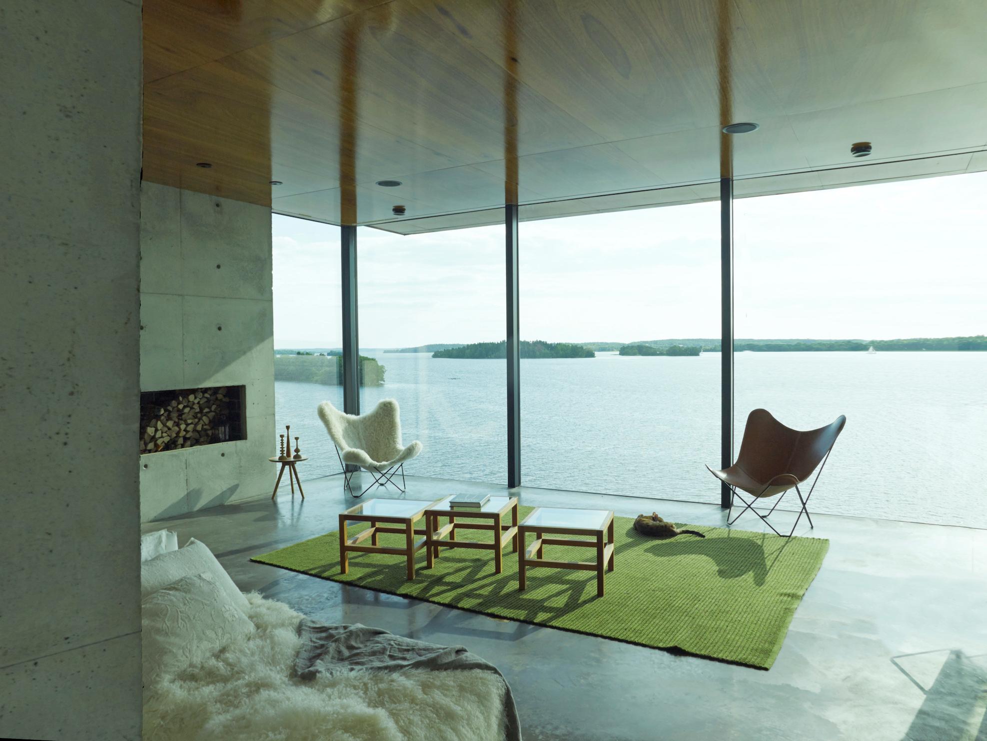 Other Pampa Mariposa Lounge Chair by Cuero Design For Sale