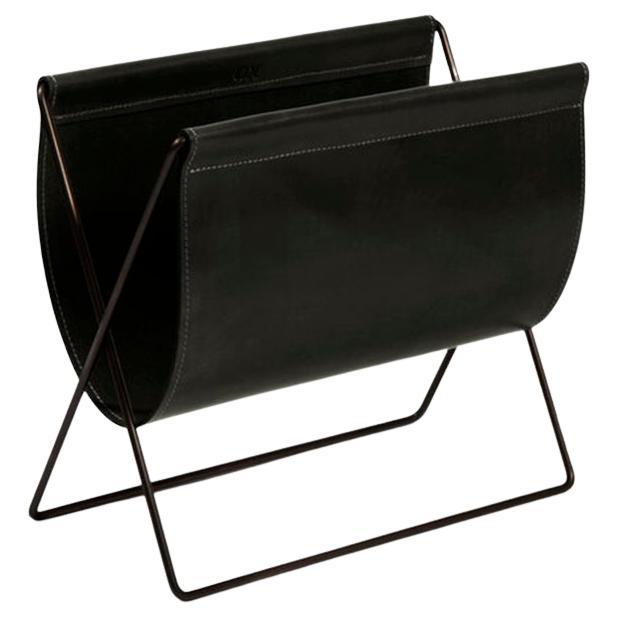 Limited Edition Tubular Magazine Rack by Another Human, Red and Black ...