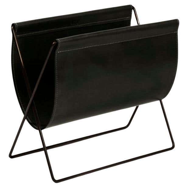 Tiled Magazine Rack Limited Edition Tubular Magazine Rack by Another Human, Red and Black ...