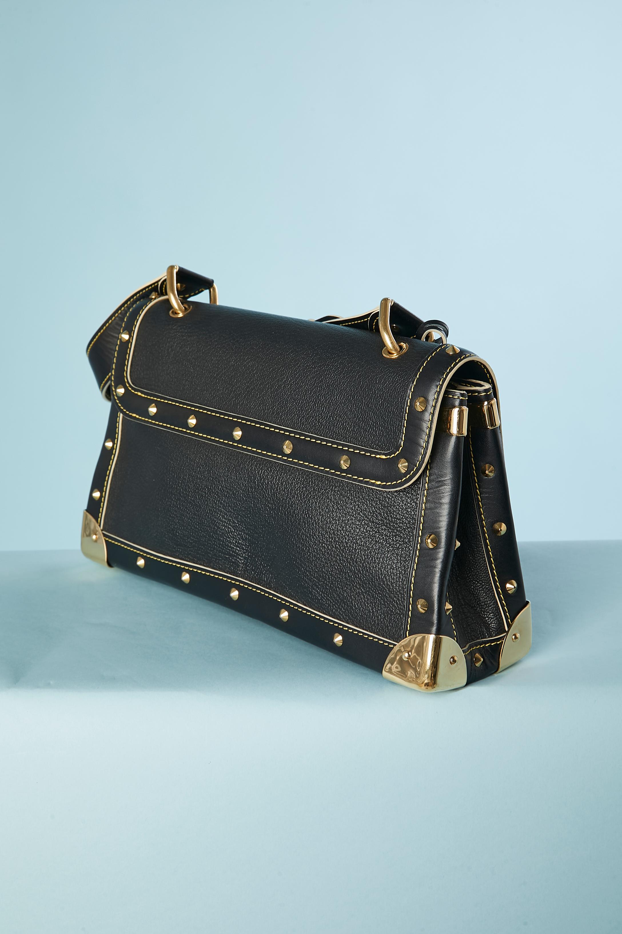 Women's Black leather and gold-tone hardware Le Talentueux Louis Vuitton  For Sale