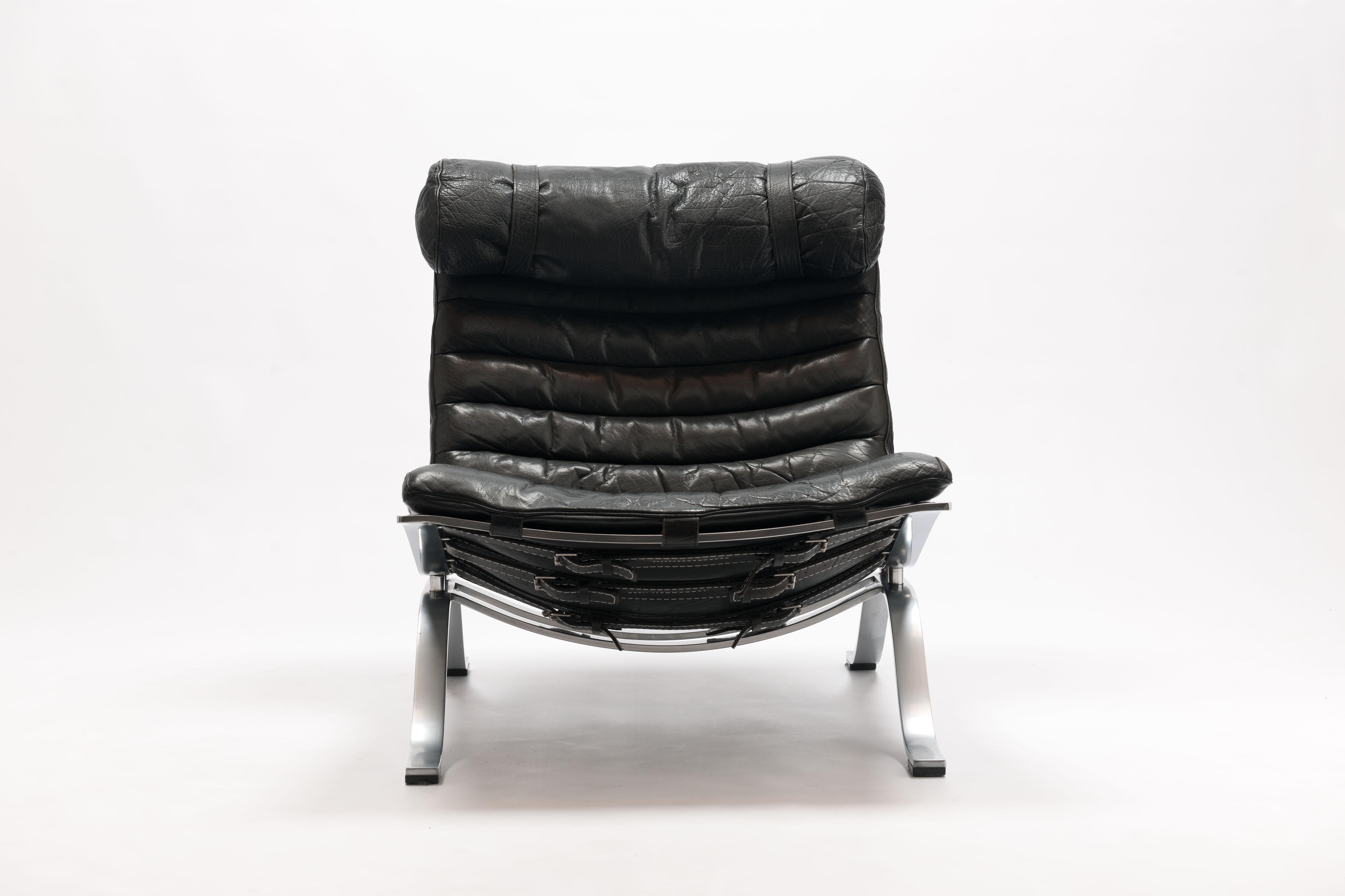 Scandinavian Modern  Ari Lounge Chair by Arne Norell - Pair (2) Available 