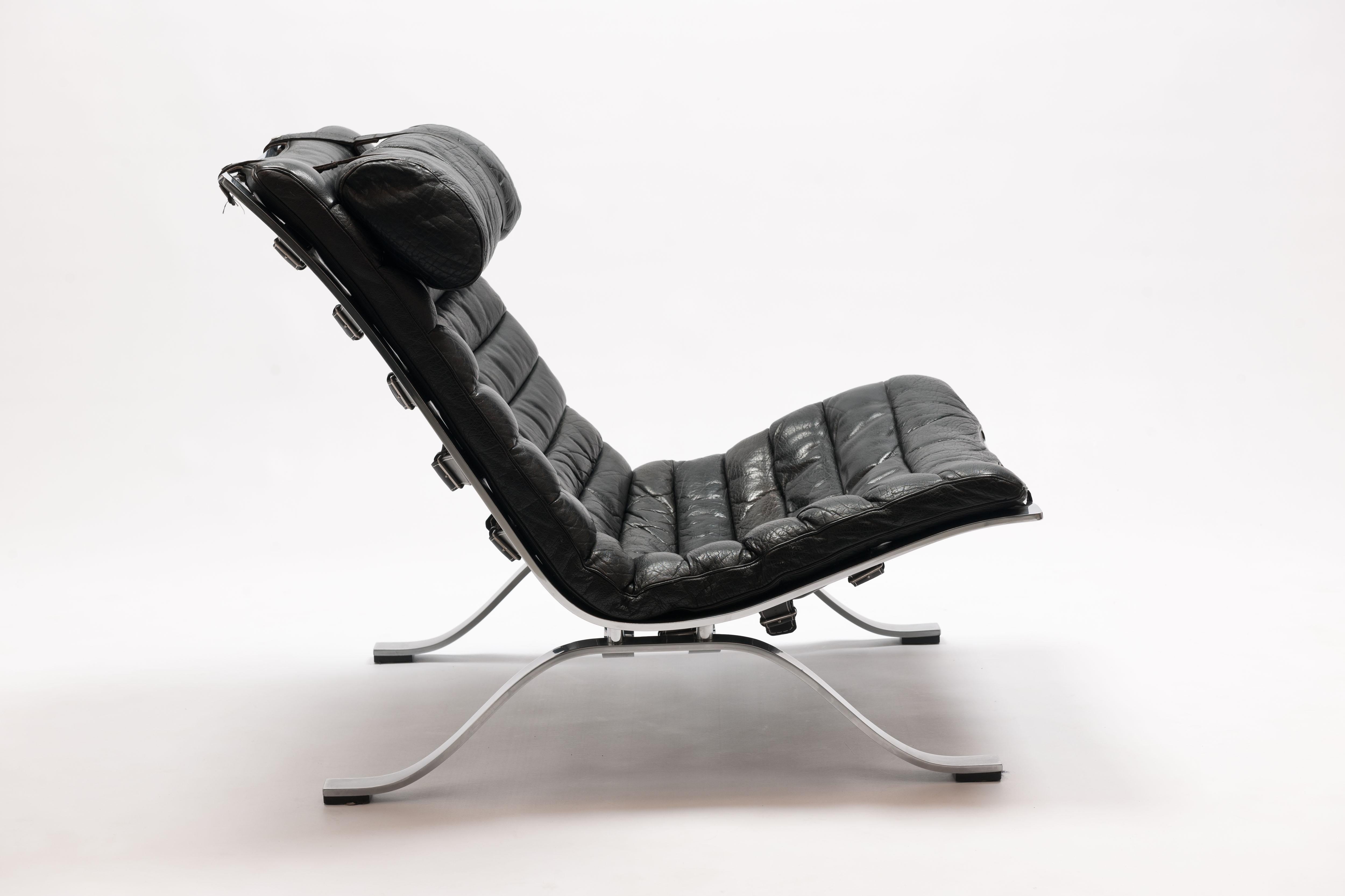 Swedish Ari Lounge Chair by Arne Norell - Pair (2) Available