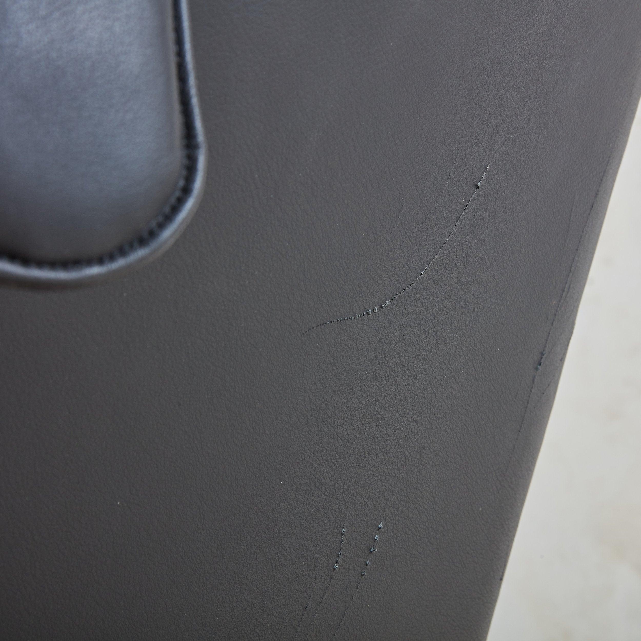 Black Leather Armchair by Both Søren Nissen & Ebbe Gehl, Denmark 1980s 5