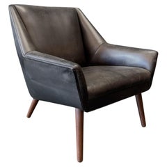 Black Leather Armchair