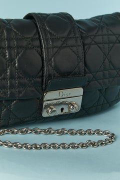 Black leather bag Cannage Miss Dior Christian Dior