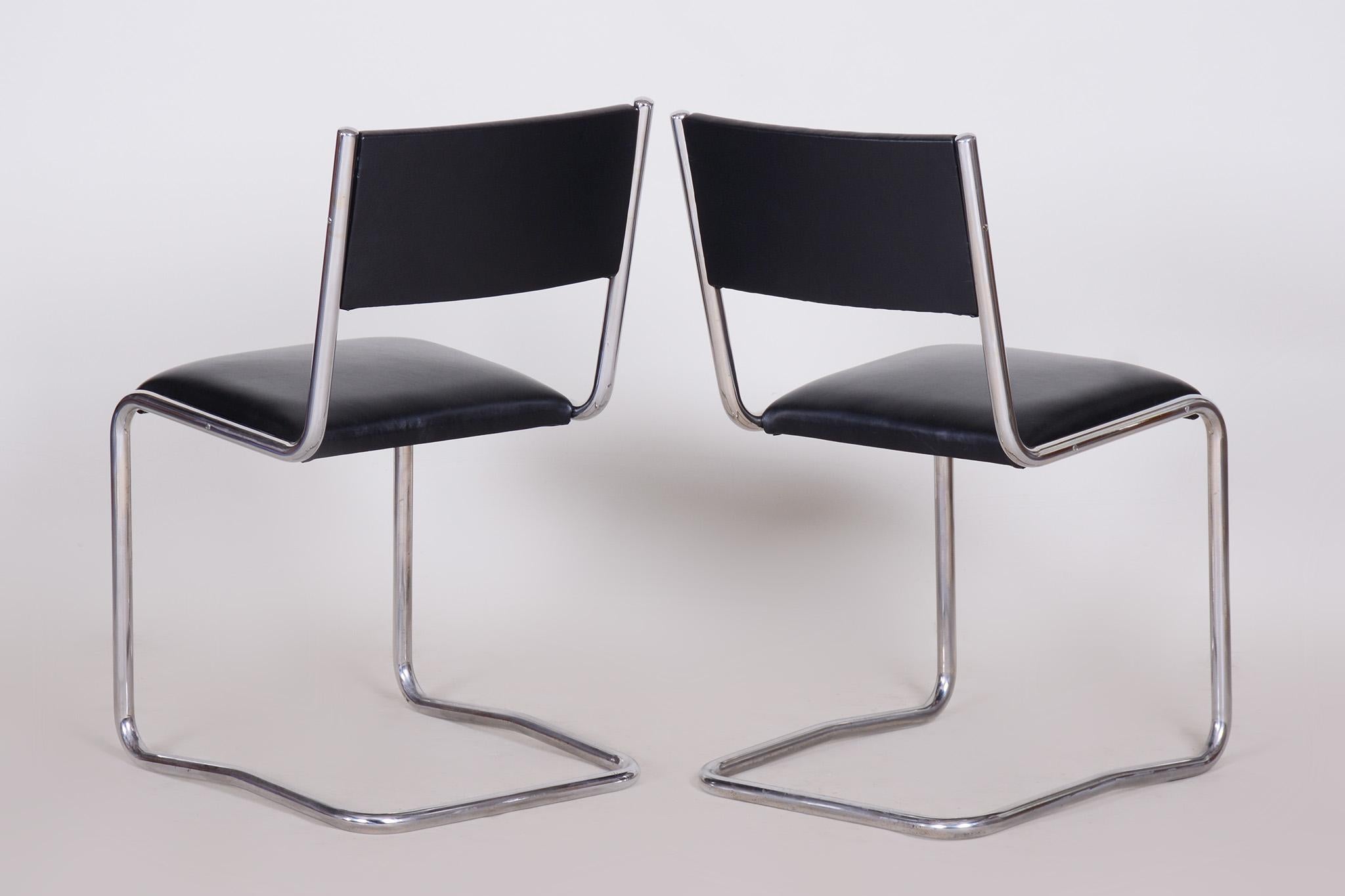 Chaises Bauhaus, années 1930, Tchèque en vente 7