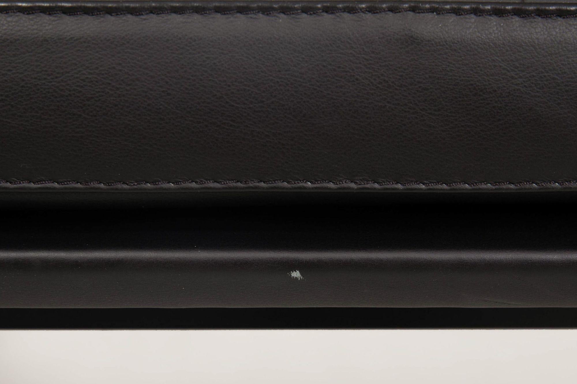 Black Leather Brass “Twelve Daybed” by Massimo Castagna for Gallotti & Radice 12
