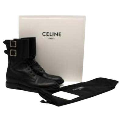 Celine Python Block Heel Pumps US 10 at 1stDibs