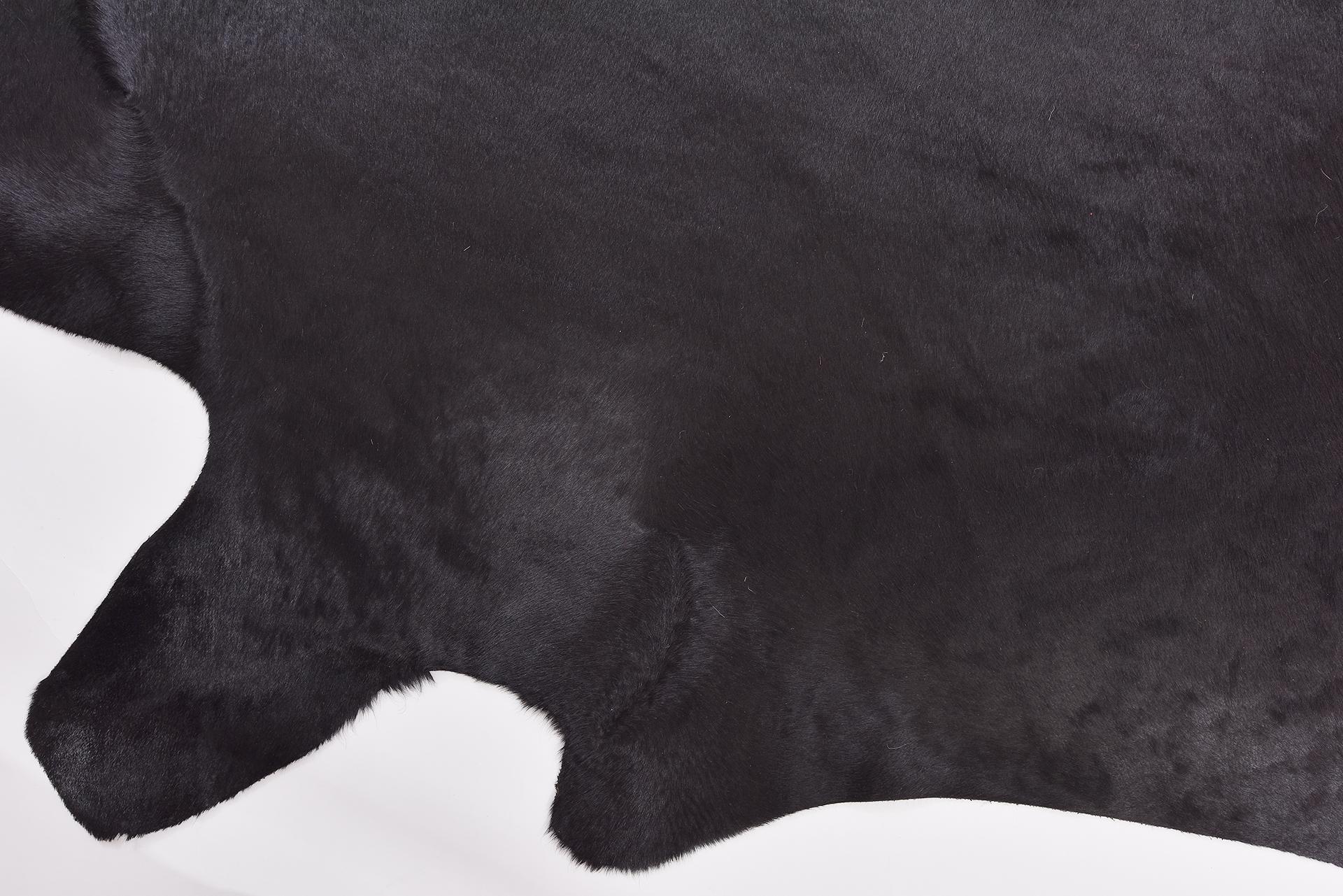XXIe siècle et contemporain Tapis en cuir noir en vente