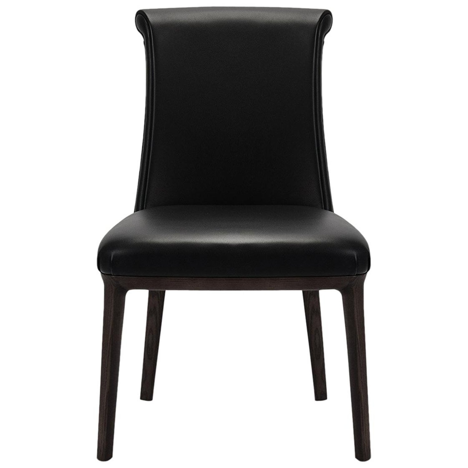 Black Leather Diva Dining Chair, Poltrona Frau For Sale at 1stDibs |  poltrona frau dining chairs, diva dining chairs, poltrona frau diva
