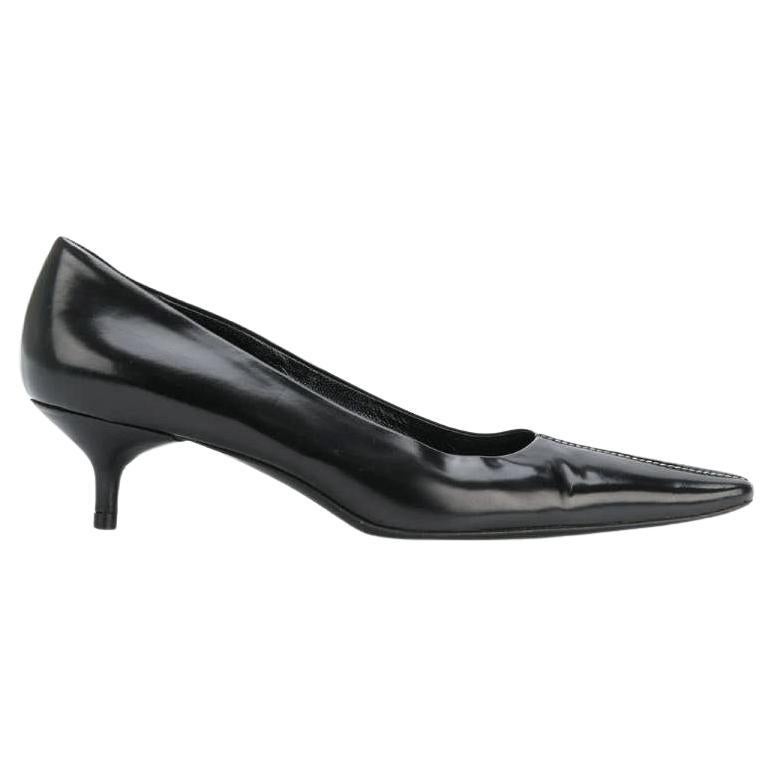 Schne Schwarze Pumps Leder Bilder