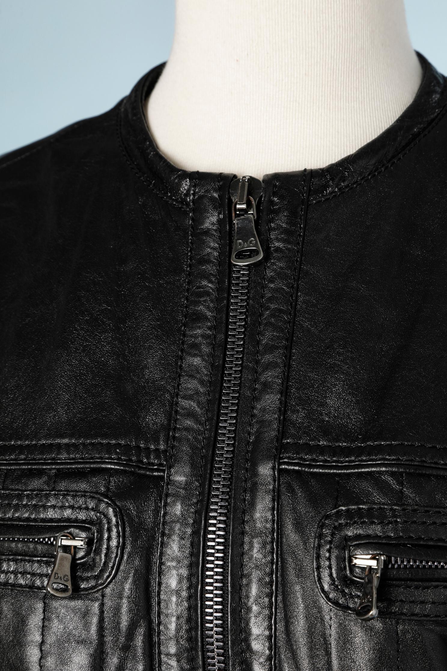 d&g jacket black
