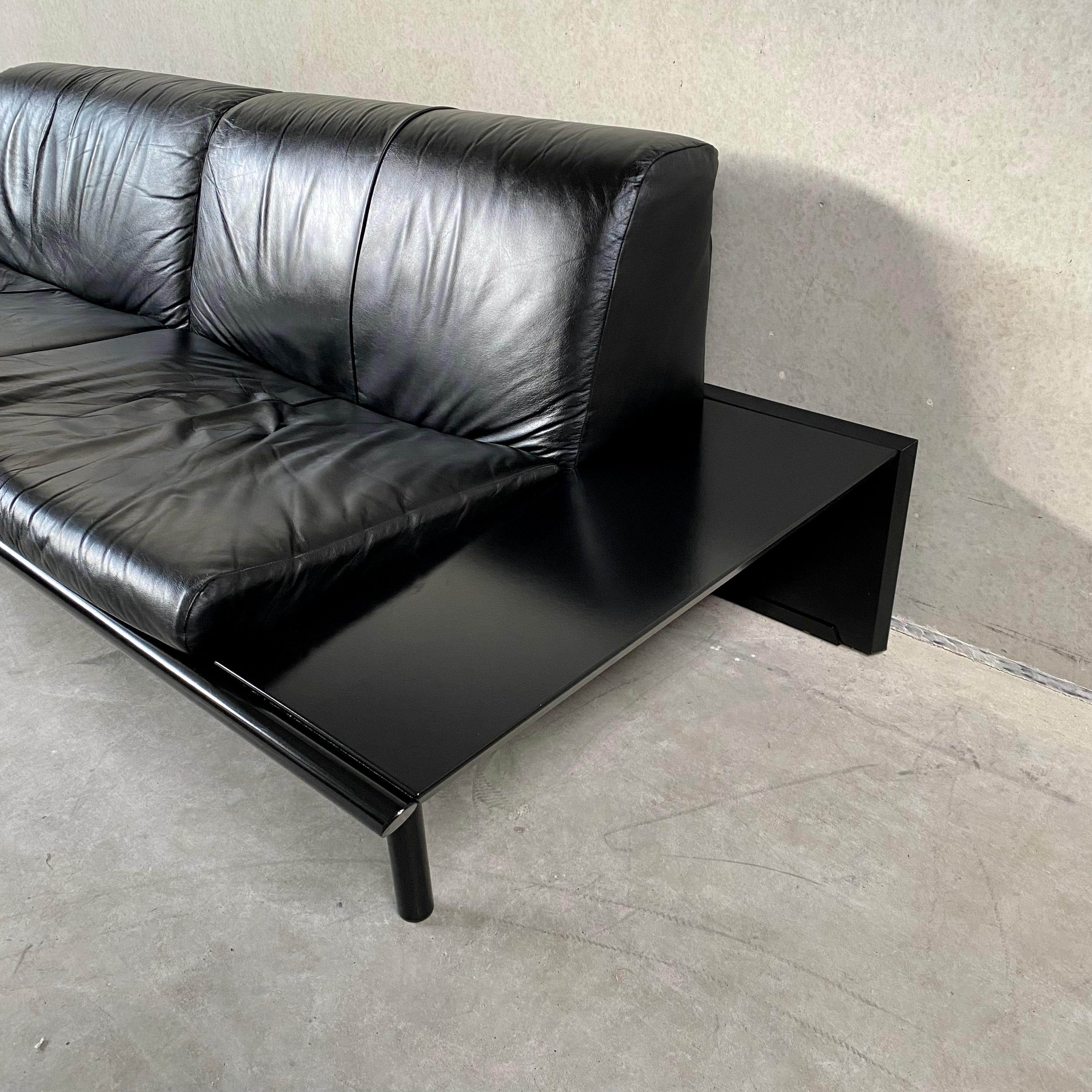 Metal Black Leather 