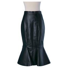 Black leather skirt ALEXANDRE VAUTHIER Black leather skirt ALEXANDRE VAUTHIER