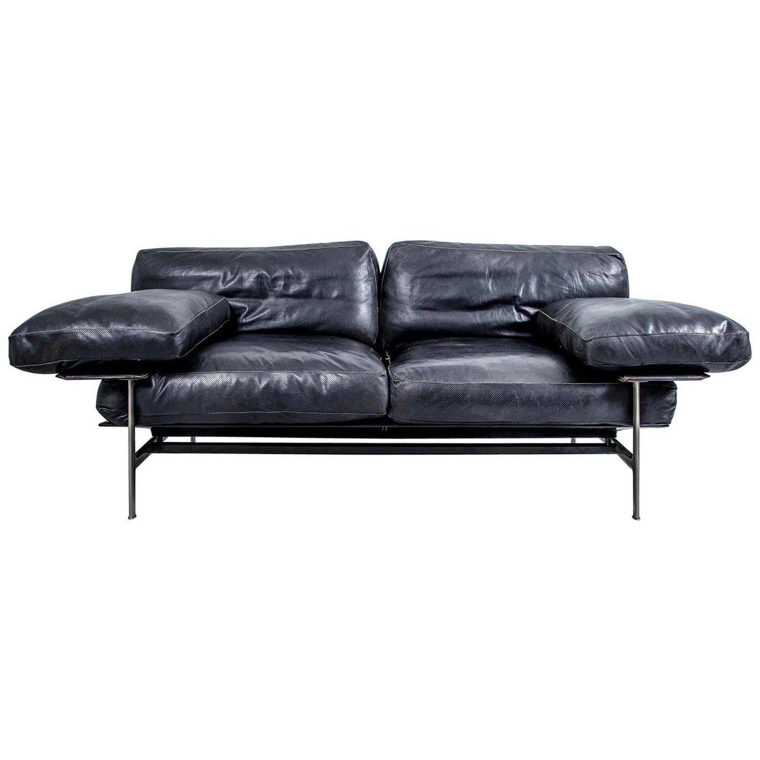 San antonio leather sofa