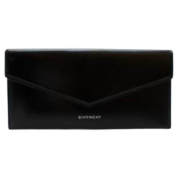 Black Leather SS23 Show Pouch For Sale at 1stDibs