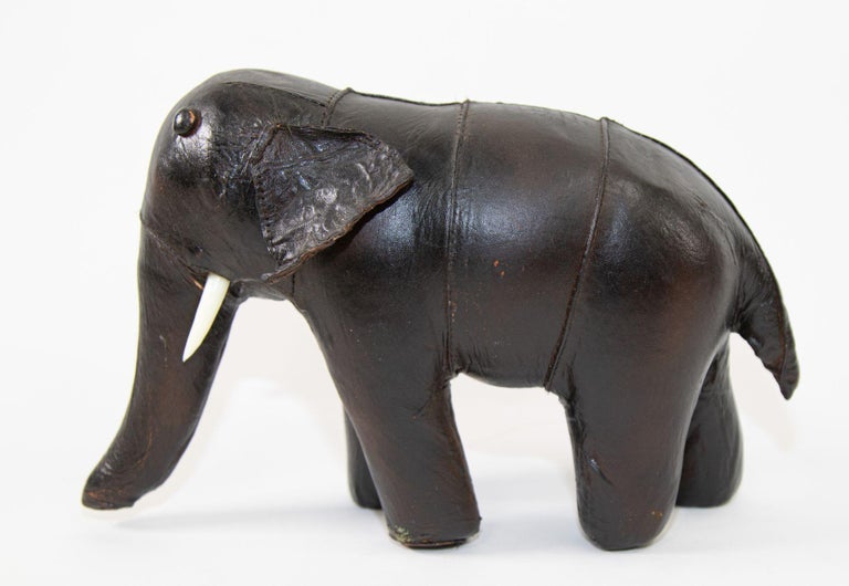 Leather hotsell stuffed elephant