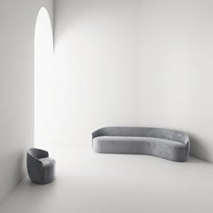 Black Leather Taylor Sofa One Seater