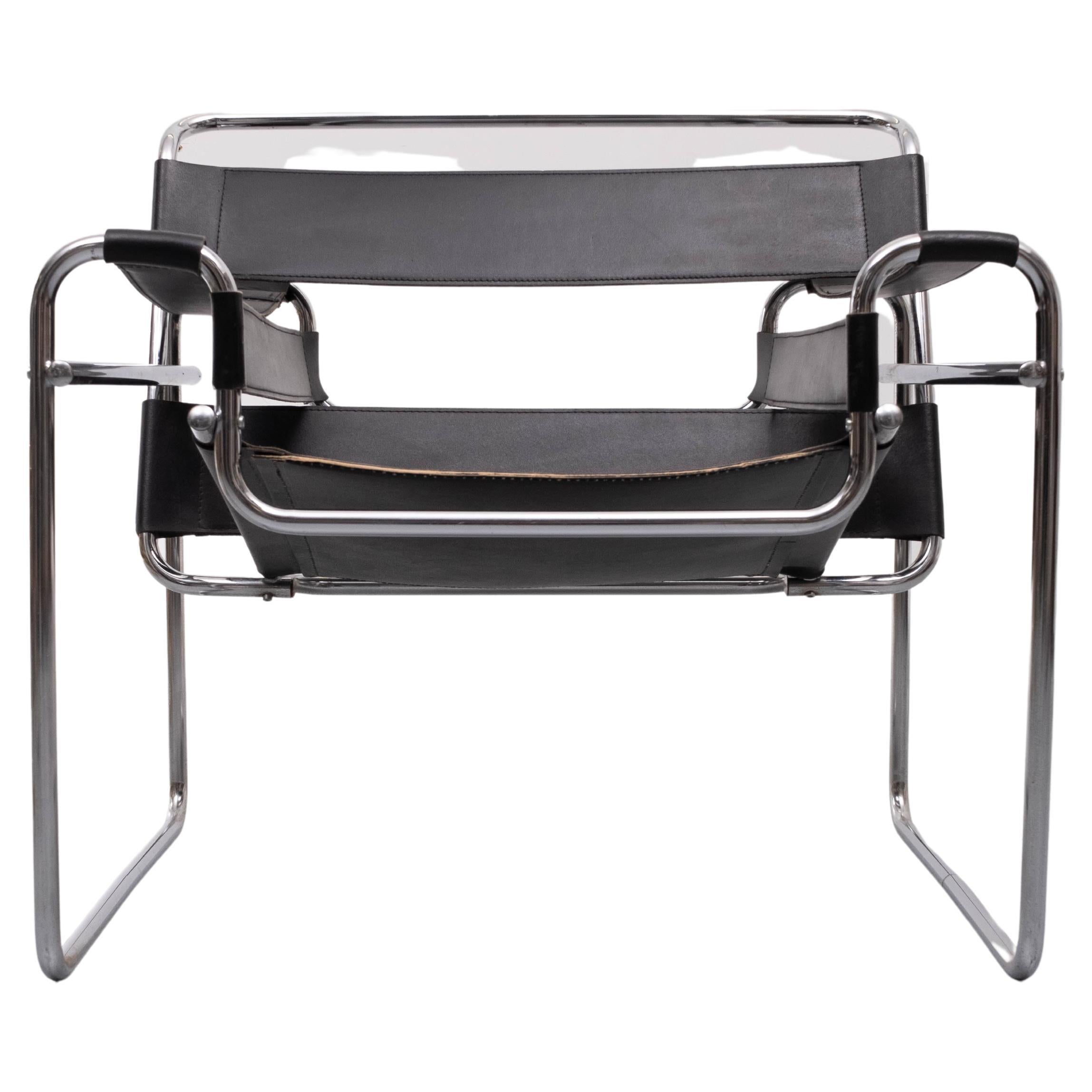 beautiful chair in the style of Marcel Breuer